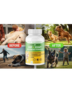 Suplemento Articular para Perros Grandes Infinite Pet 90 Tabletas 2