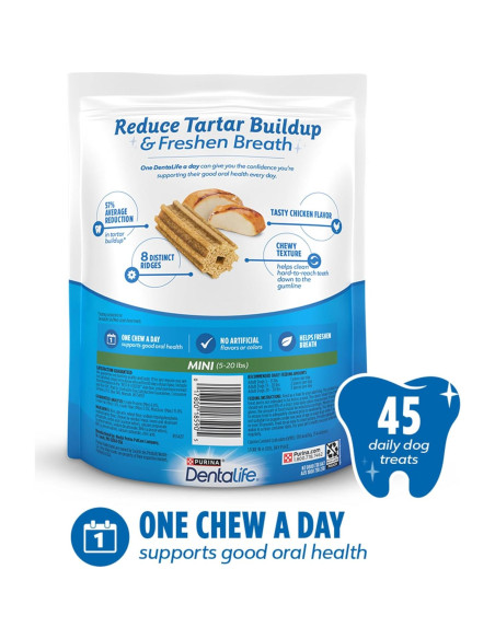 Golosinas DentaLife Cuidado Oral Pollo 416 g para Perros