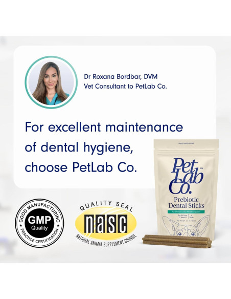 Palitos Dentales para Perros PetLab Co. - 6 Unidades