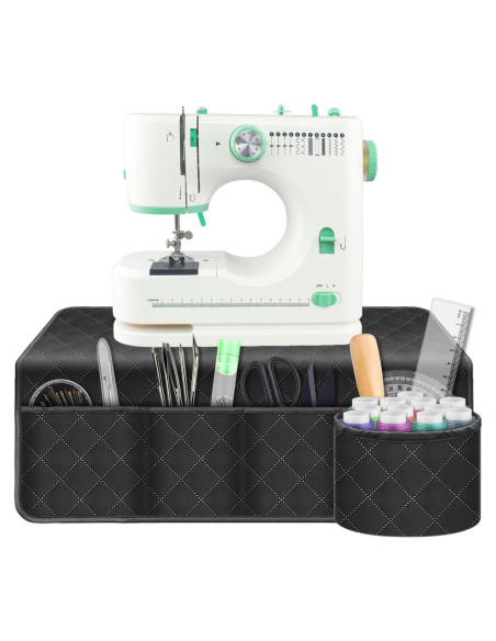 Alfombrilla para Máquina de Coser Grekos 66x66 cm con Bolsillos Alfombrilla para Máquina de Coser Grekos 66x66 cm con Bolsillos