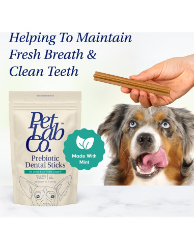 Palitos Dentales para Perros PetLab Co. - 6 Unidades
