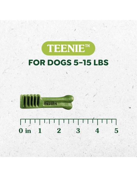 Golosinas Dentales Greenies para Perros Menta 340 g