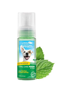 TropiClean Espuma Dental para Perros y Gatos 127g