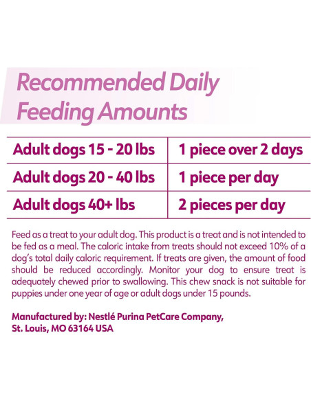 Golosinas DentaLife Plus Digestivo 19 Masticables Pollo