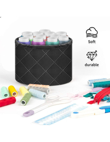 Alfombrilla para Máquina de Coser Grekos 66x66 cm con Bolsillos