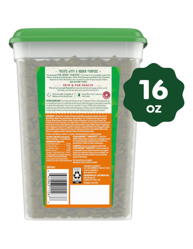 Galletas Greenies Smartbites Salud Piel y Pelaje Gatos 450g