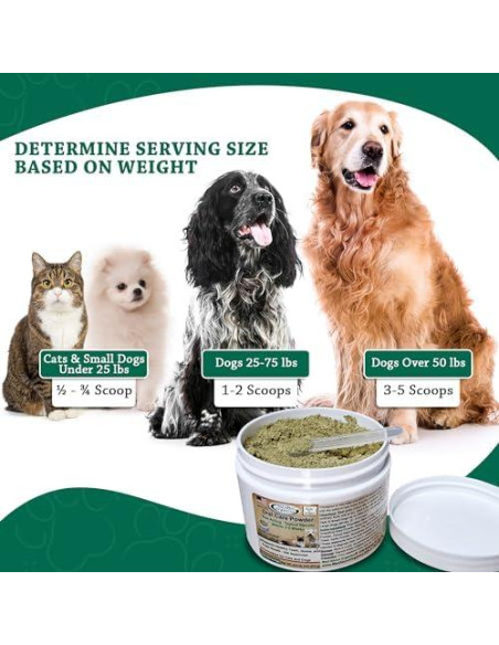 Polvo Dental Mad About Organics para Perros y Gatos - 77.96g