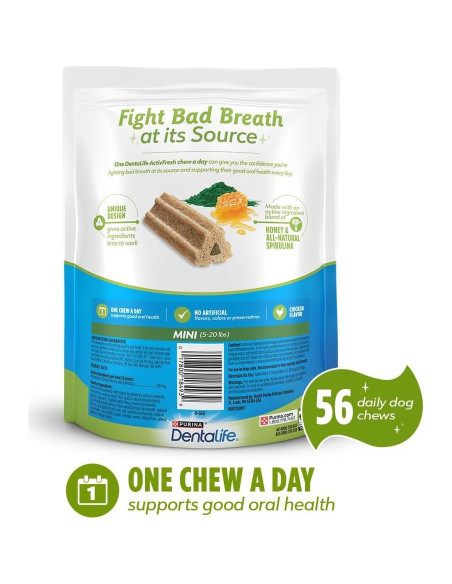 Masticables Mini DentaLife Purina ActivFresh 56 Unidades