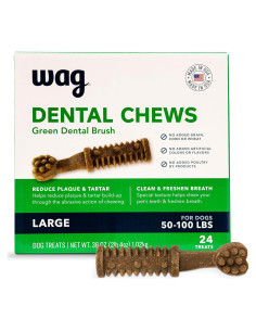 Wag Chews Dentales Amazon para Perros Grandes 1,02 kg