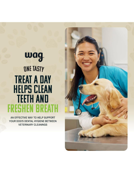 Wag Chews Dentales Amazon para Perros Grandes 1,02 kg