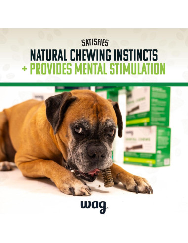 Wag Chews Dentales Amazon para Perros Grandes 1,02 kg