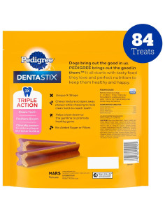 Pedigree Dentastix Doble Sabor Tocino y Pollo 1 Bolsa 504 g 2