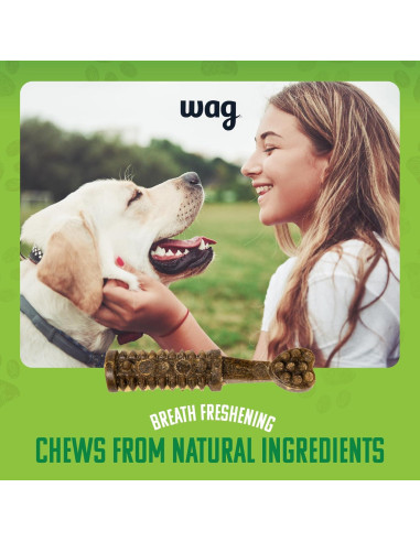 Wag Chews Dentales Amazon para Perros Grandes 1,02 kg