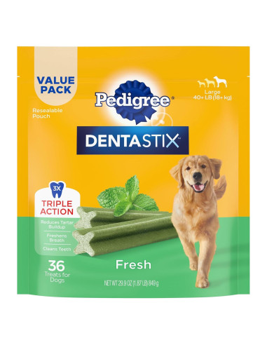 Golosinas Dentales Pedigree Dentastix para Perros Grandes 1.87 kg