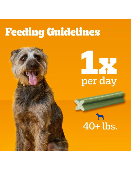Golosinas Dentales Pedigree Dentastix para Perros Grandes 1.87 kg