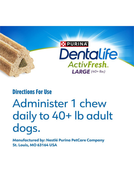 Masticables DentaLife ActivFresh para Perros Grandes 684 g