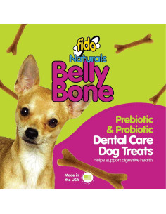 Huesos de Barriga Naturales Fido para Perros Mini - 21 Unidades 2