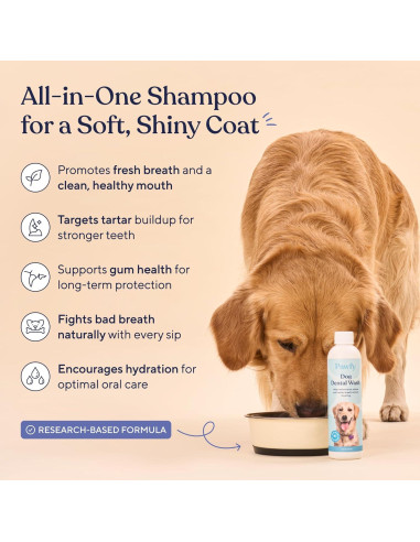 Ambientador Dental Pawfy para Perros 248g - Refresca Aliento