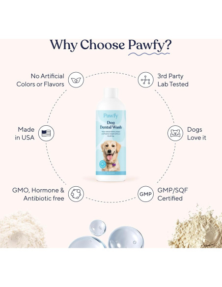 Ambientador Dental Pawfy para Perros 248g - Refresca Aliento