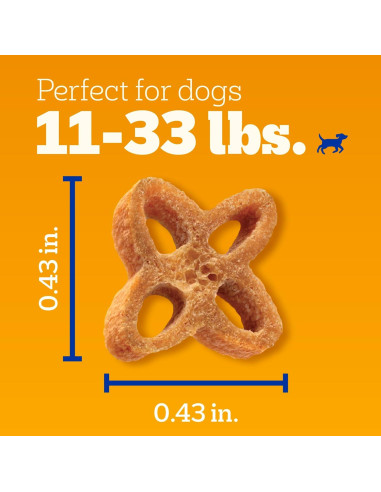 Golosinas Dentales Pedigree DentaStix Chewy Chunx 382g Pollo