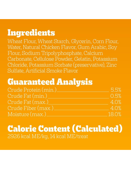 Golosinas Dentales Pedigree DentaStix Chewy Chunx 382g Pollo