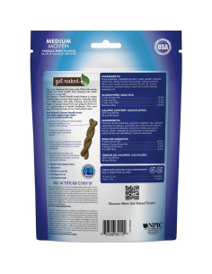 Hueso Dental Mediano Get Naked 190g Sin Granos y Pollo 2