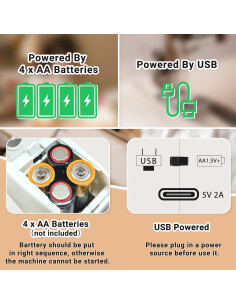 Máquina de Coser Portátil HSM-101B para Principiantes - Compacta y Eficiente 2