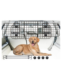 Barrera para perros Gtongoko ajustable para SUV y coches