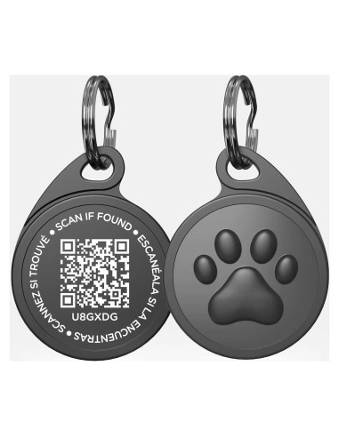 Etiqueta de Identificación para Mascotas Signfaith A1 QR GPS