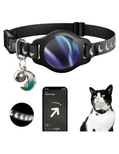 Collar para Gato con Soporte Airtag Typecase Negro 20g