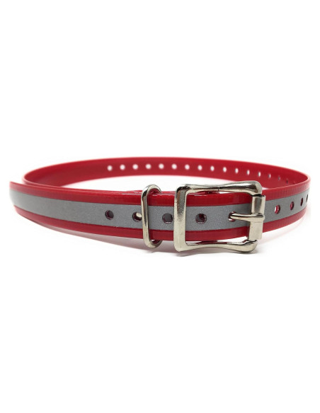 Correa de Reemplazo Sparky Pet Co 71 cm Roja Reflectante