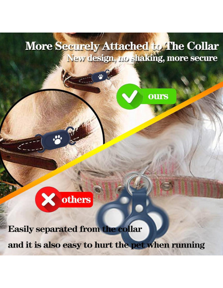 Soporte de Collar de Perro Rzttwl para SmartTag2 - 2 Paquetes