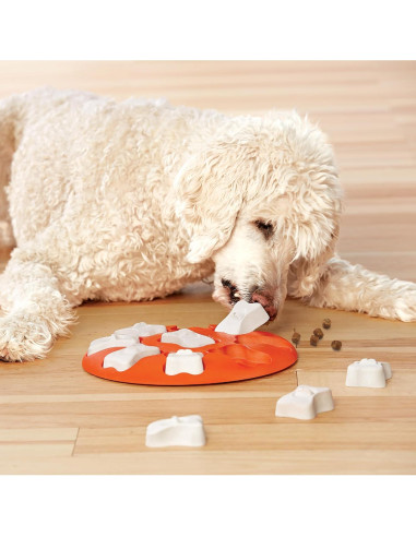 Juguete Enriquecimiento Perros Outward Hound Dog Smart Naranja