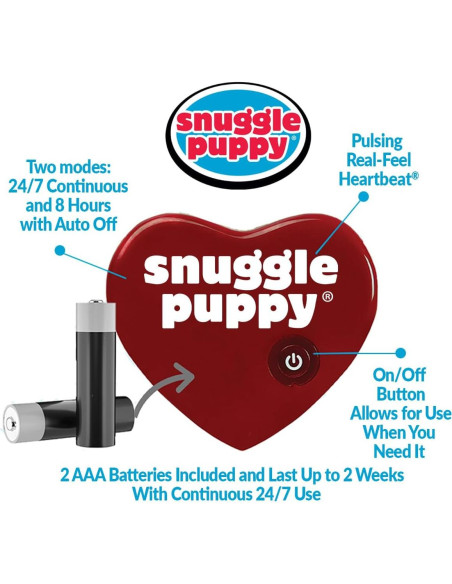 Juguete de Peluche Snuggle Puppy para Cachorros Marrón