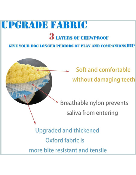 Juguete de Peluche para Perros AIMETING 27x23x10 cm Duradero