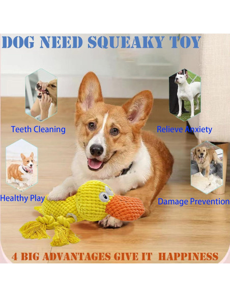 Juguete de Peluche para Perros AIMETING 27x23x10 cm Duradero