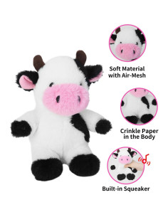 Juguete Interactivo para Perros Blnboimrun Vaca 10x5cm 2