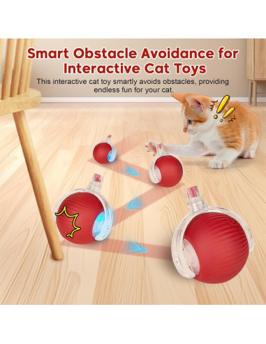 Bola Interactiva para Gatos y Perros Utroni RXDM1 6,5cm