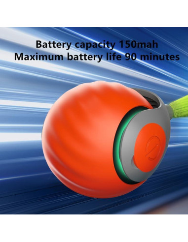 Pelota Interactiva para Gatos Genérica Rosa 5cm Automática