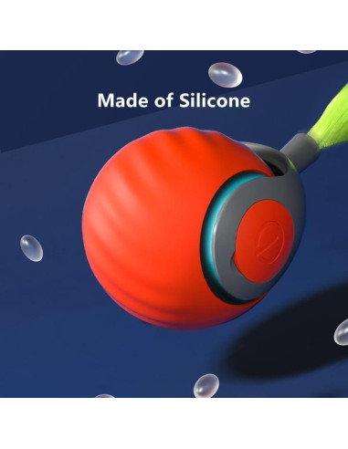 Pelota Interactiva para Gatos Genérica Rosa 5cm Automática