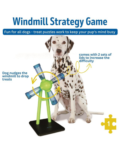 Juguete de Rompecabezas TRIXIE Molino para Perros Nivel 1