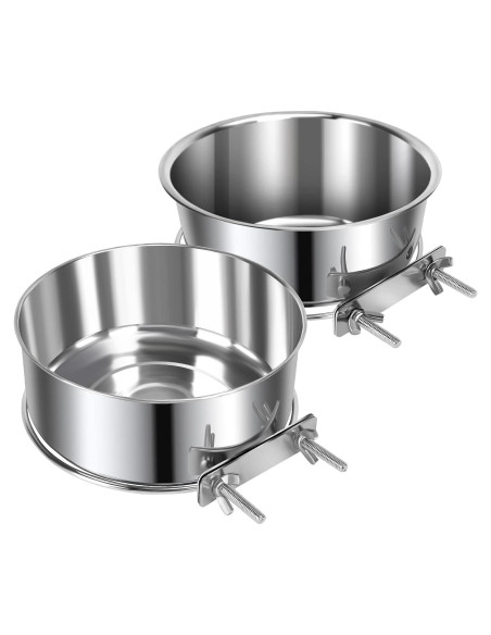 2 Tazones Medianos Acero Inoxidable Antideslizantes Yummy Sam