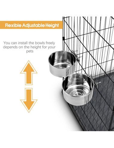 2 Tazones Medianos Acero Inoxidable Antideslizantes Yummy Sam