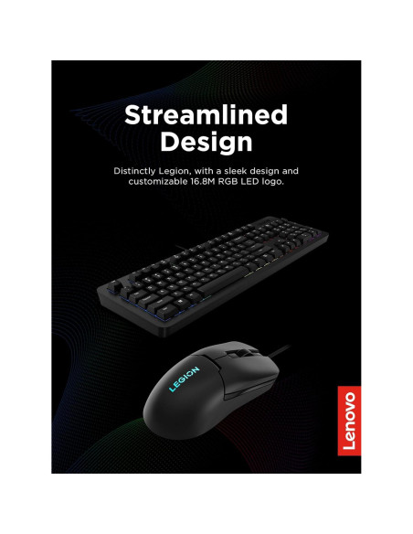 Combo Teclado y Ratón Gaming Lenovo Legion KM310 RGB