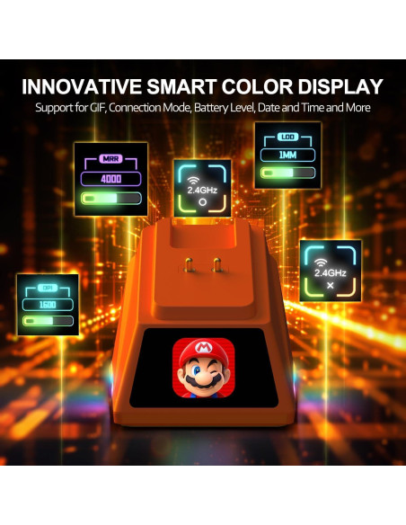 Ratón Gaming Inalámbrico A.JAZZ AJ159APEX 42000DPI RGB