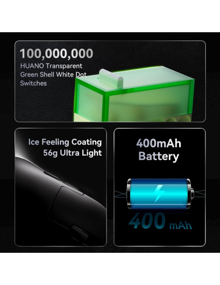 Ratón Gaming Inalámbrico A.JAZZ AJ159APEX 42000DPI RGB