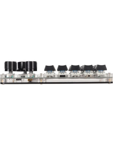 Teclado Mecánico Programable Sanpyl 15 Teclas 3 Perillas