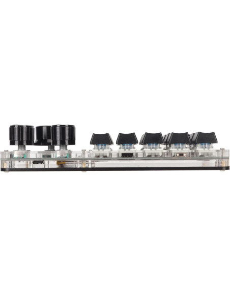 Teclado Mecánico Programable Sanpyl 15 Teclas 3 Perillas