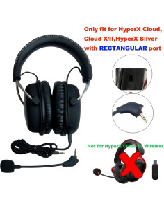 Micrófono de Reemplazo HyperX Cloud 2 II 3.5mm Cancelación Ruido 2
