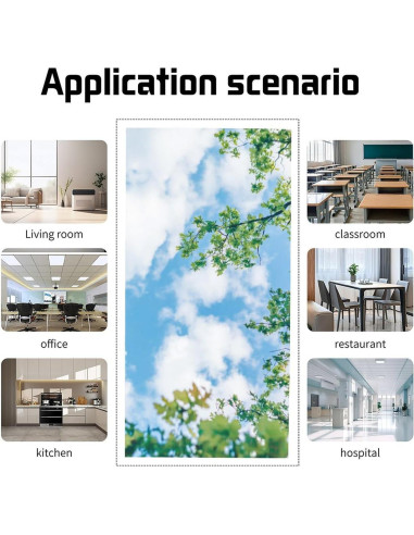 Filtros de Luz Fluorescente Magnéticos RoseFace 2 Pcs 121x61 cm